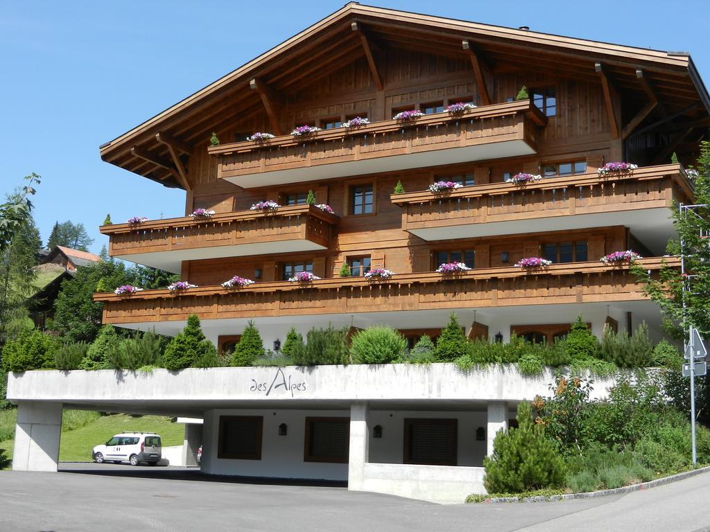 Hotel Des Alpes Superieur Ґштад Екстер'єр фото