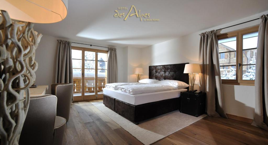 Hotel Des Alpes Superieur Ґштад Номер фото